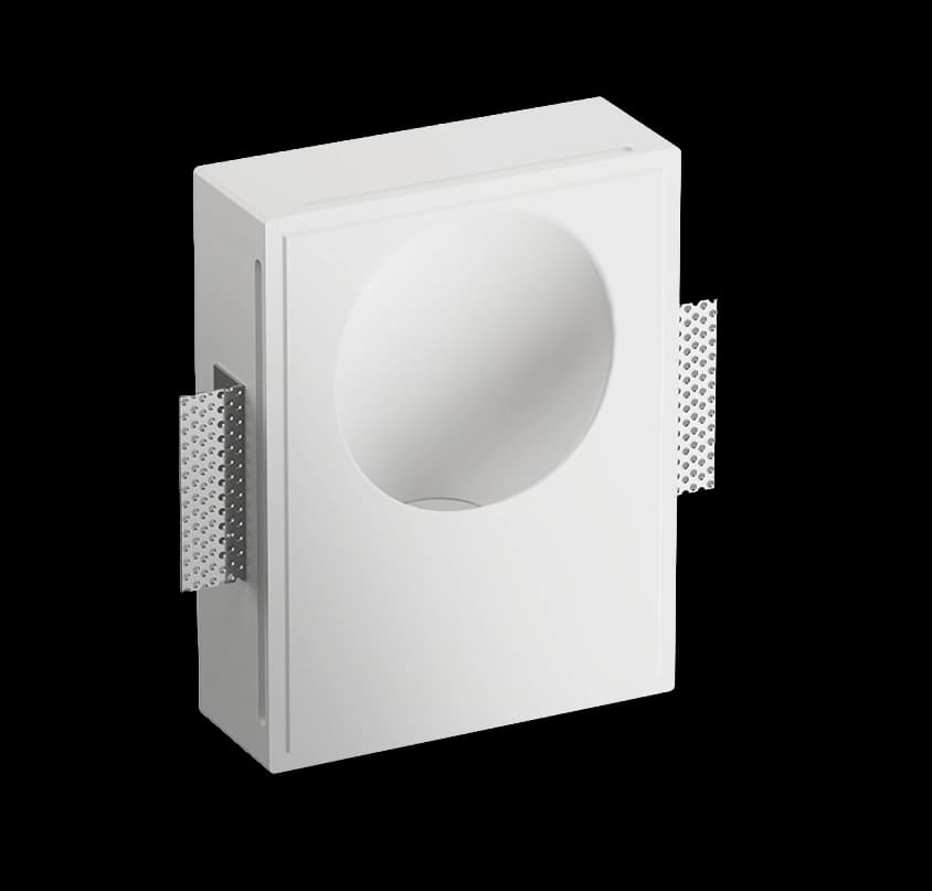 Trimless Gypsum Circle Step Light