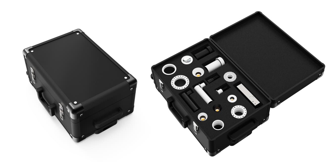 Nuordic Recessed Downlight + Spotlight Sample Luggage Case (Reseller Demo Kit)